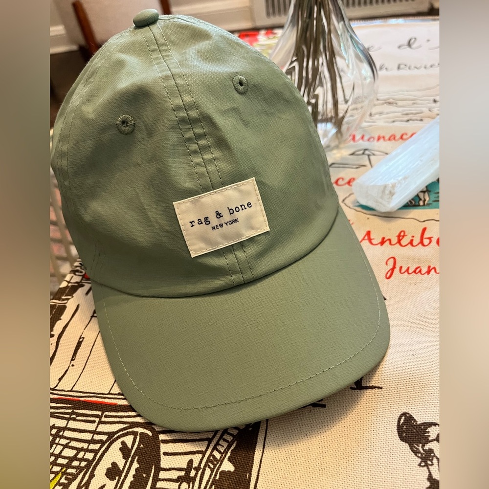 Rag & Bone Mint Green Baseball Cap